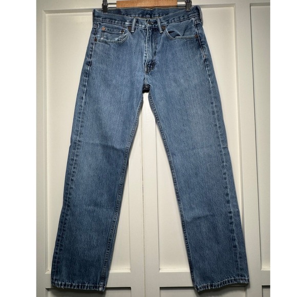 Levi Strauss Signature Other - Levi Strauss 505 Mens Jeans Regular Fit Straight Leg Dark Wash W32 L32
